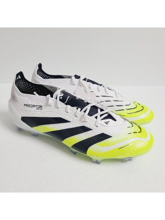 NEW Adidas Predator Elite FG Soccer Cleats JI1082 Size 8 White main image 6